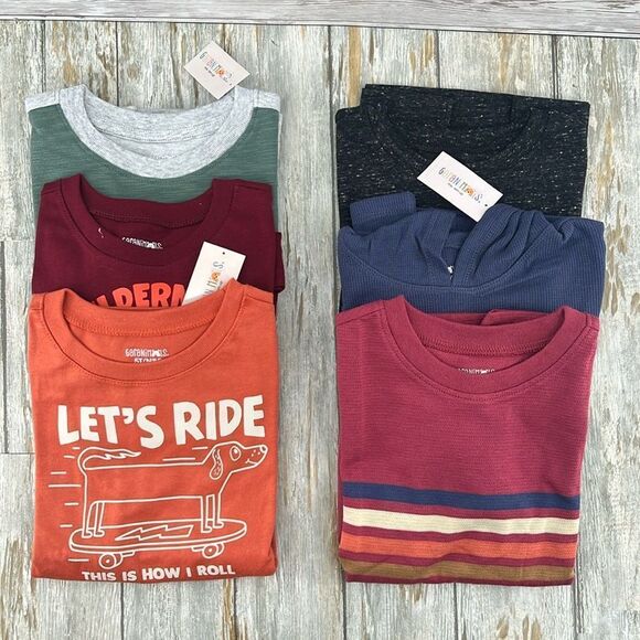 Toddler Boys Shirts Clothing Bundle 6-Piece Set Size 5T - Picture 1 of 7